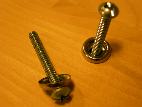 Additional workshop view of install removable rail hardware (photo 5) during a DIY poker table build